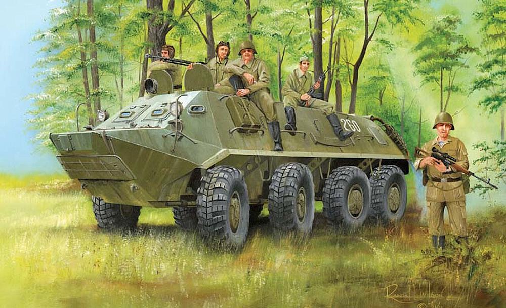TRUMPETER 1543  1/35 BTR-60P A 