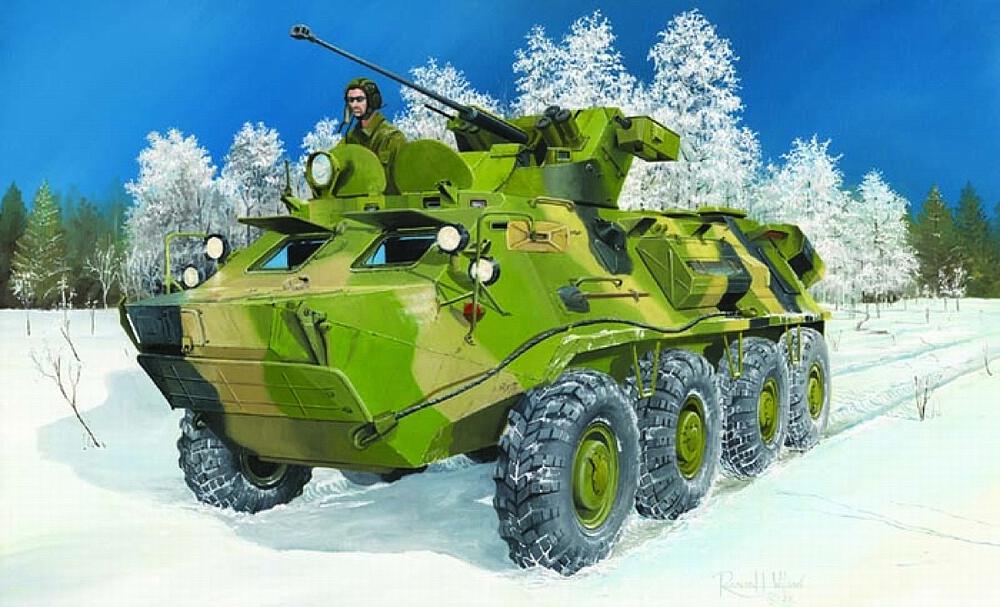 TRUMPETER 1545  1/35 BTR-60P B amélioré 
