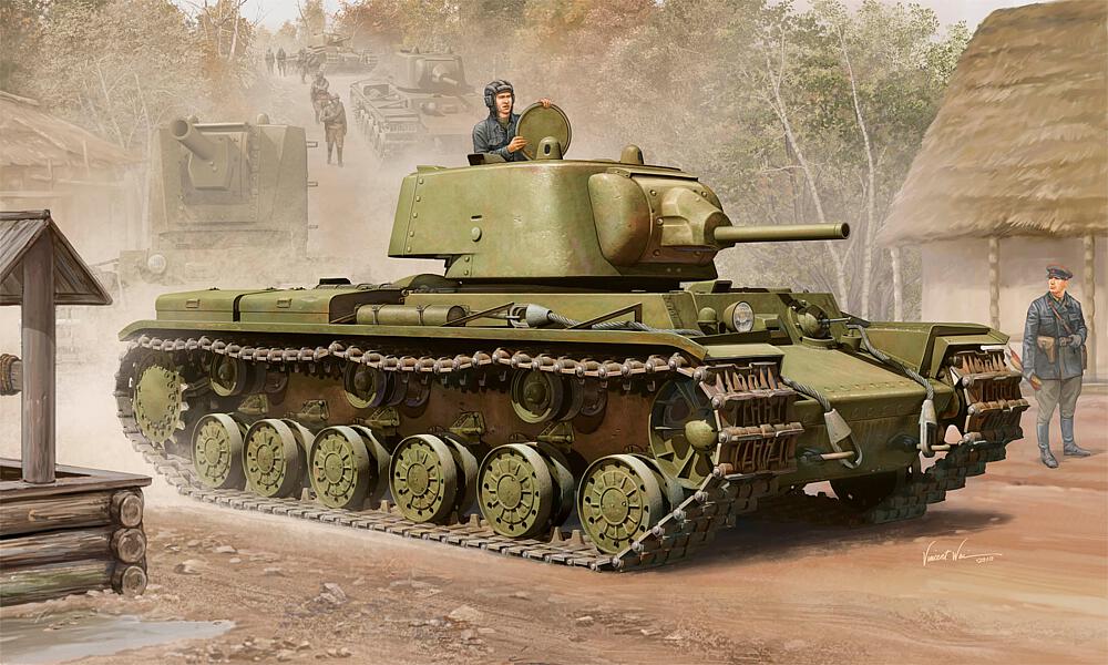 TRUMPETER 1561  1/35 KV-1M1939 