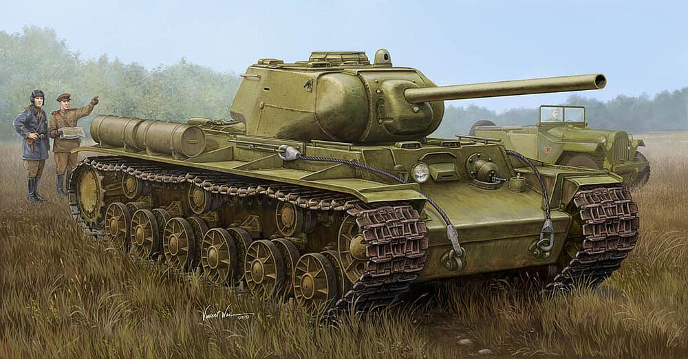 TRUMPETER 1567  1/35 KV-1S/85 