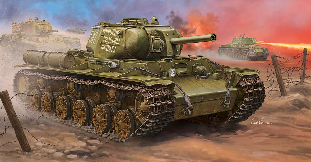 TRUMPETER 1572  1/35 KV-8S 