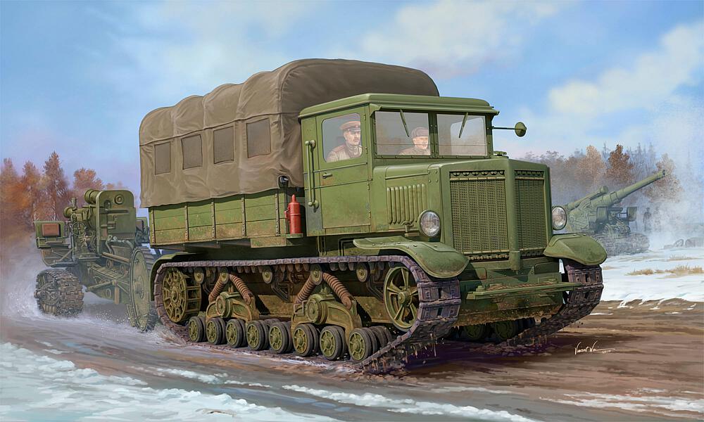 TRUMPETER 1573  1/35 Tracteur Voroshilovets 