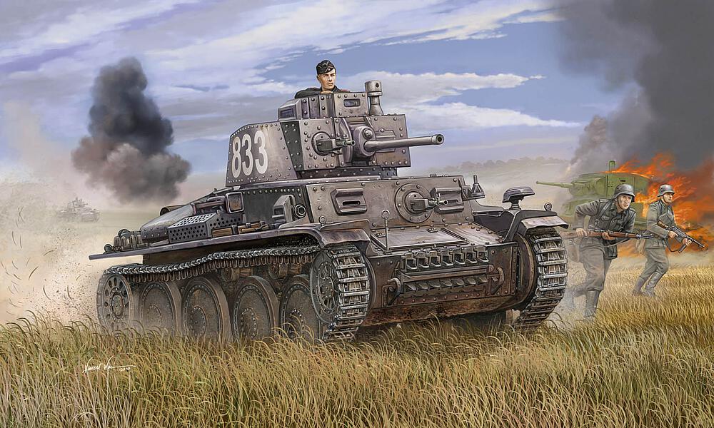 TRUMPETER 1577  1/35 PzKpfw 38 T version E/F 