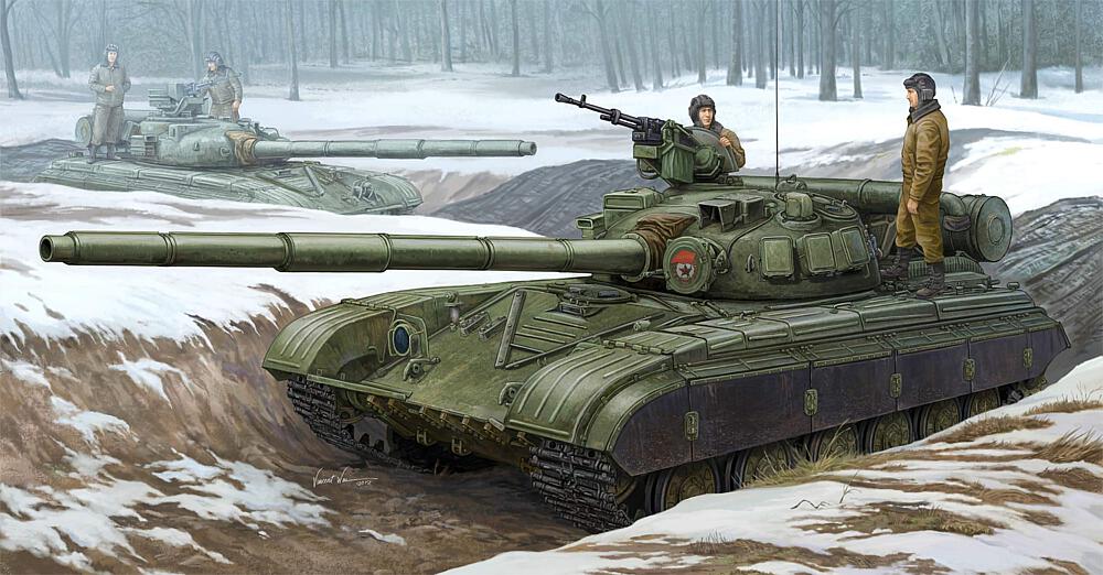 TRUMPETER 1581  1/35 T-64B, 1975 