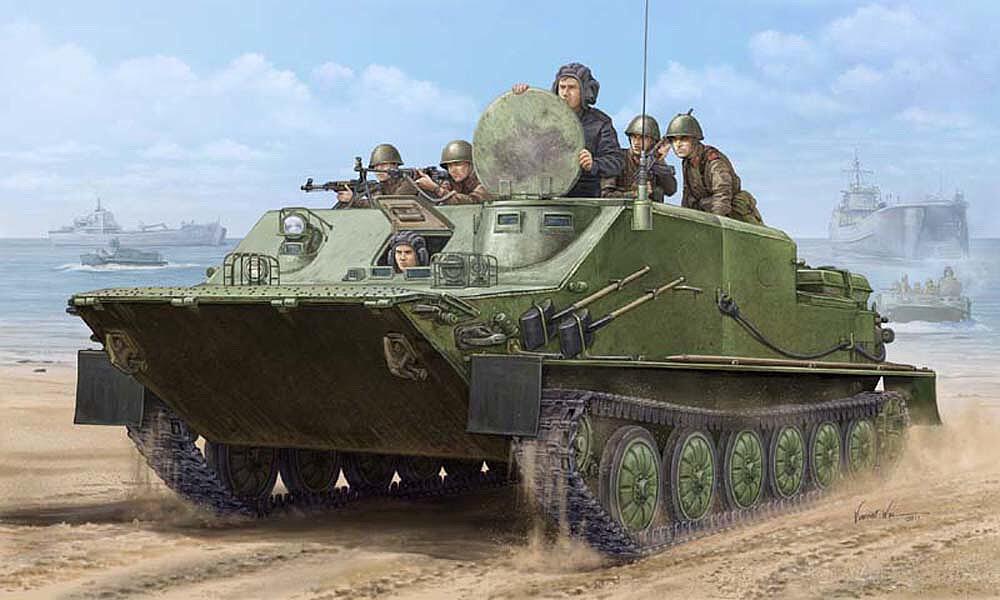 TRUMPETER 1582  1/35 BTR-50P K APC 