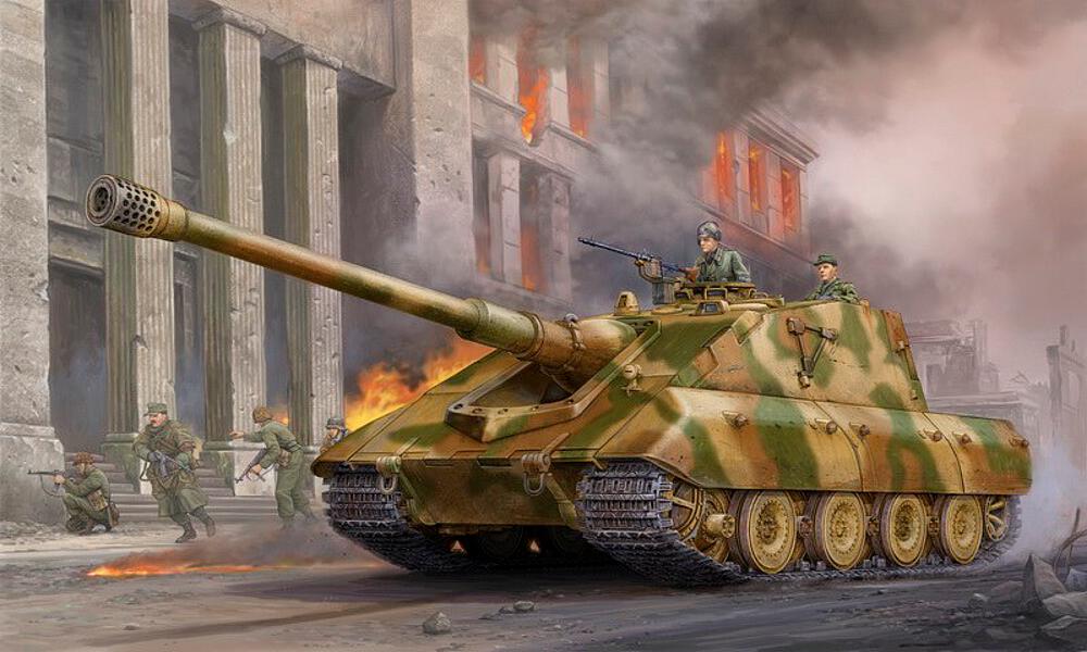 TRUMPETER 1596  1/35 StuG allemand E-100 