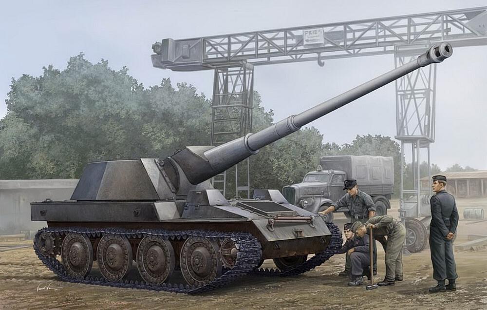 TRUMPETER 1598  1/35 Porte-armes allemand KRUPP Steyr 