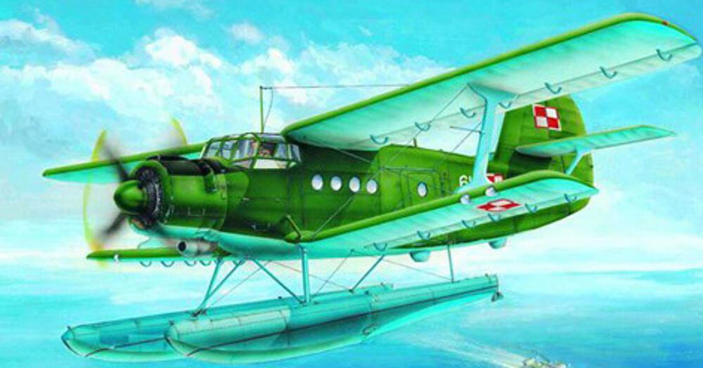 TRUMPETER 1606  1/72 Antonov AN-2V Colt avec flotteur 