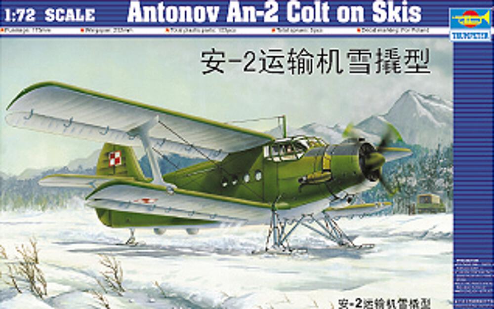 TRUMPETER 1607  1/72 Antonov AN-2 Colt on Skies 