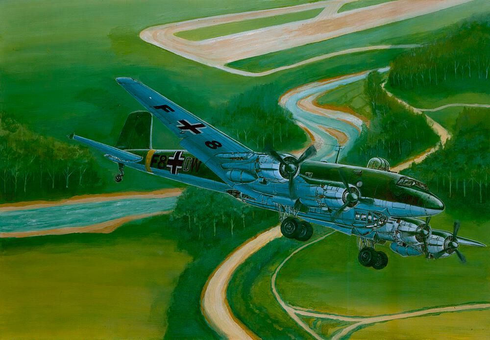 TRUMPETER 1638  1/72 Focke-Wulf FW 200 C4 Condor 