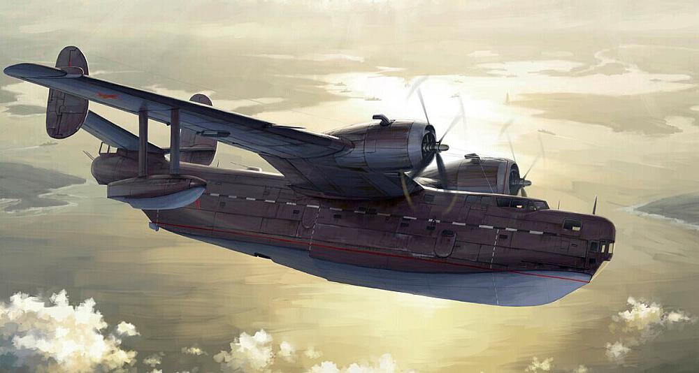 TRUMPETER 1646  1/72 BE6 Madge 