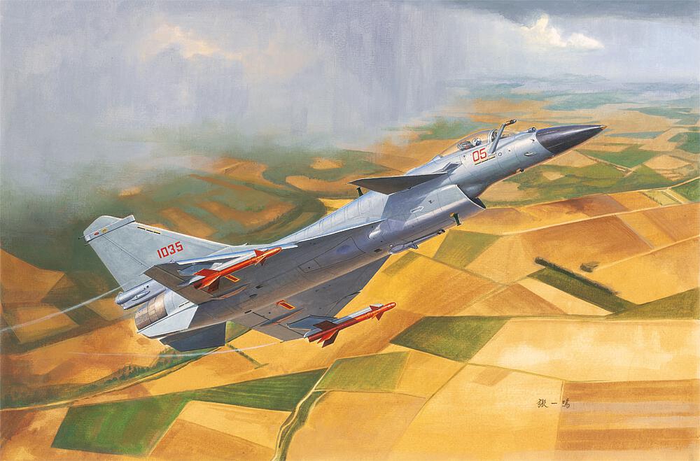 TRUMPETER 1651  1/72 J-10B 