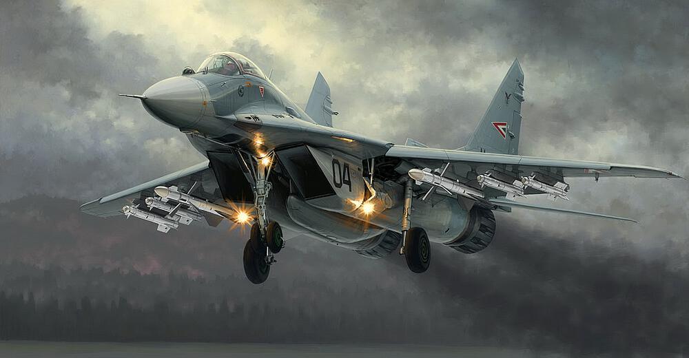 TRUMPETER 1674  1/72 MiG 29A Fulcrum (izdeliye9.12) 