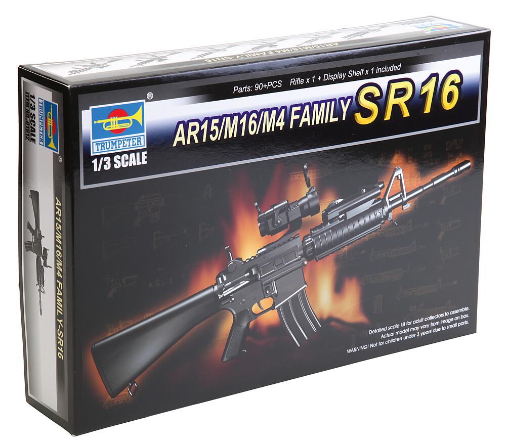 TRUMPETER 1912  1/3 Small Arms : AR15/M16/M16/M4 Family -SR16 
