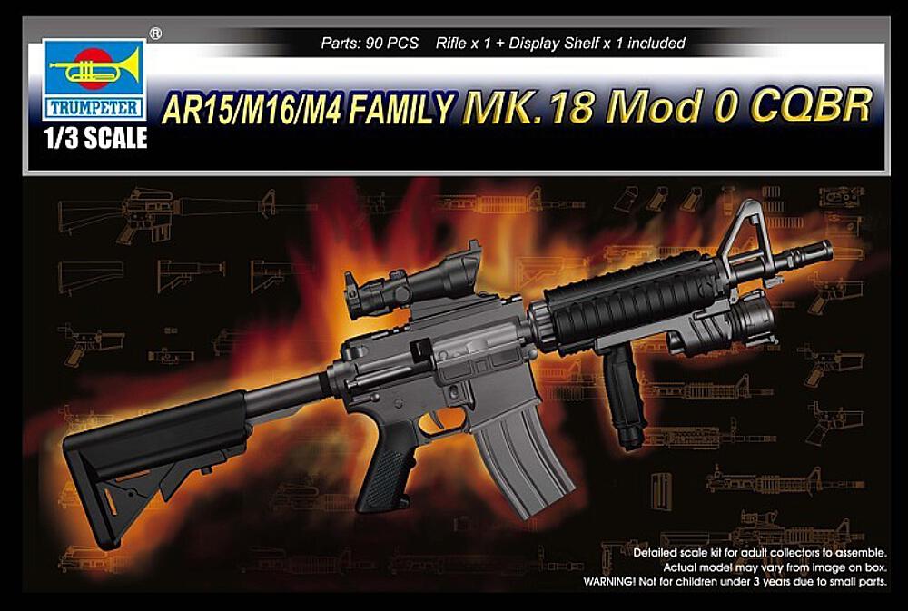 [TRUMPETER 1914  ] TRUMPETER 1914  1/3 Small Arms : MK 18 Mod 0 CBQR 