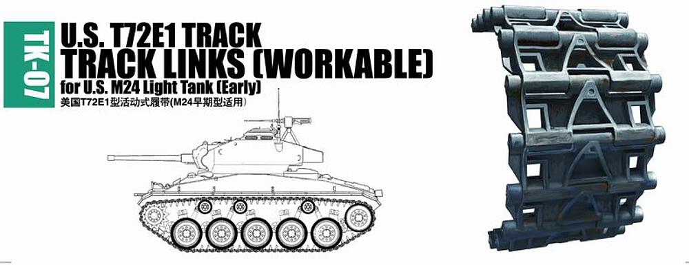 [TRUMPETER 2037  ] TRUMPETER 2037  1/35 Chaînes de chars US T72E1 Track for M24 