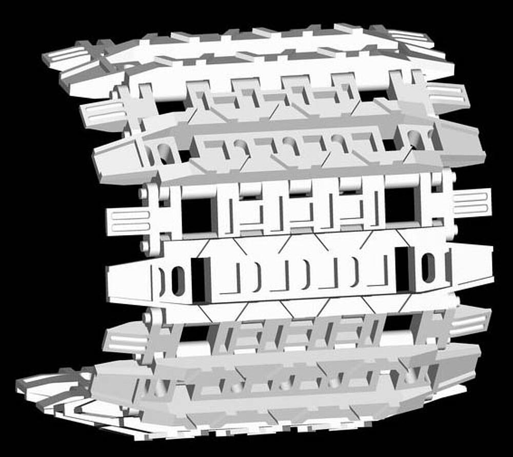 TRUMPETER 2049  1/35 Chaînes blindées pour E-100 