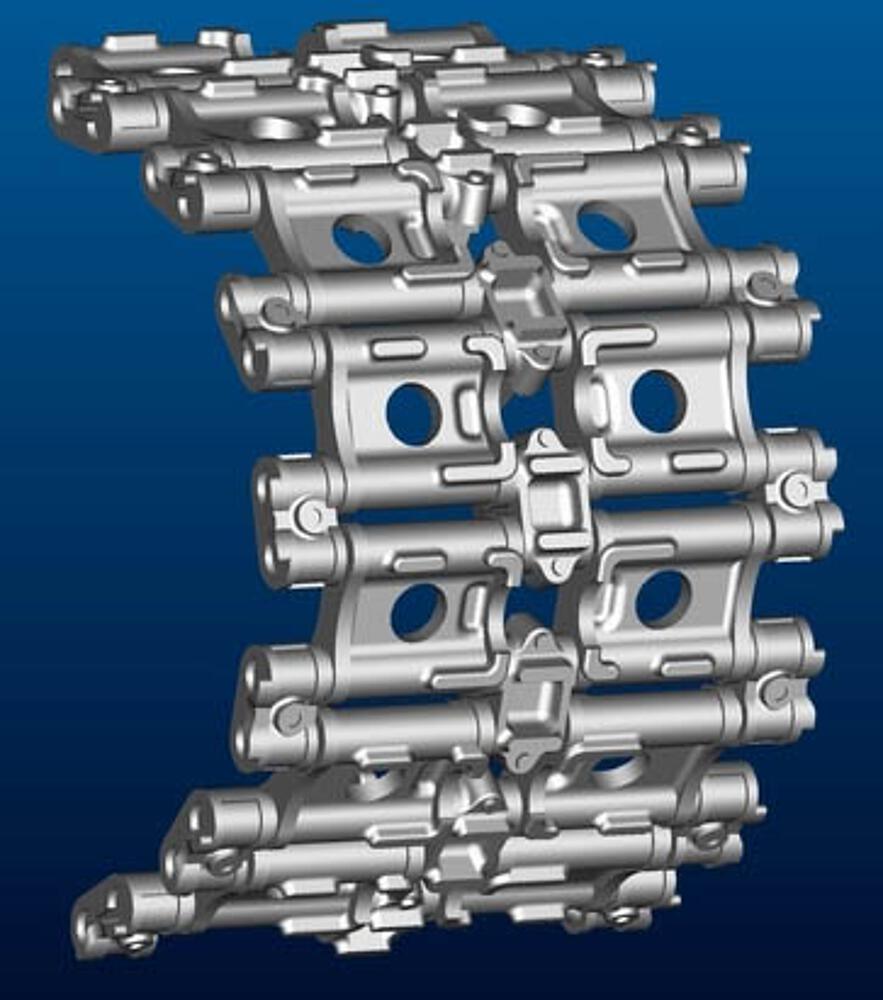 TRUMPETER 2051  1/35 Chaînes de chars pour T-64 