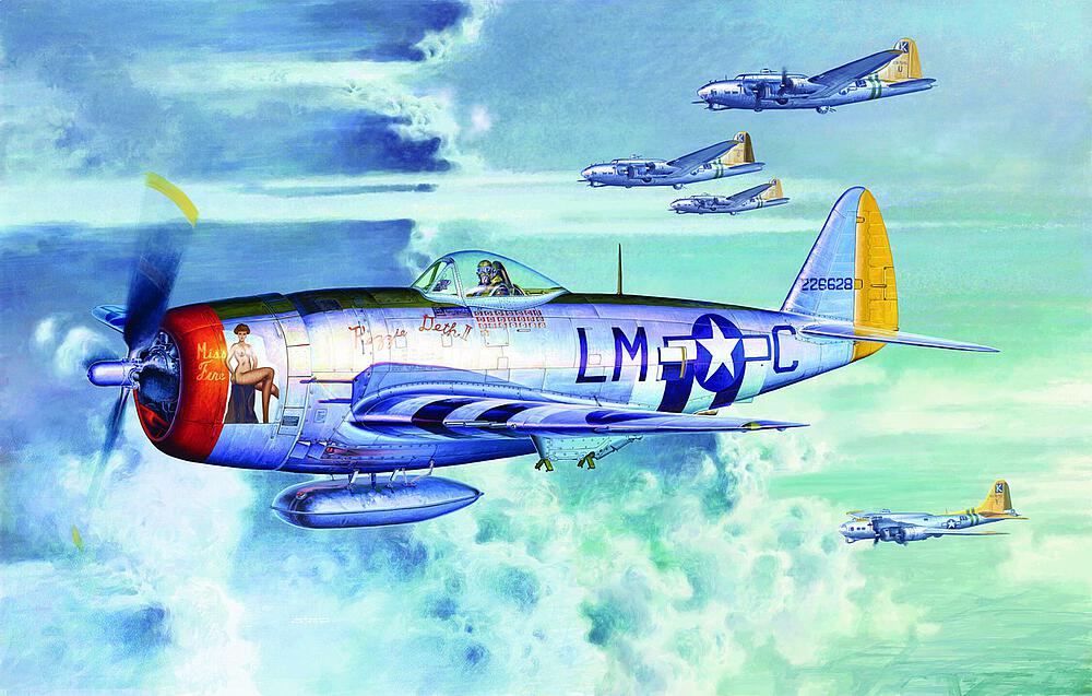 TRUMPETER 2263  1/32 P-47D Thunderbolt 