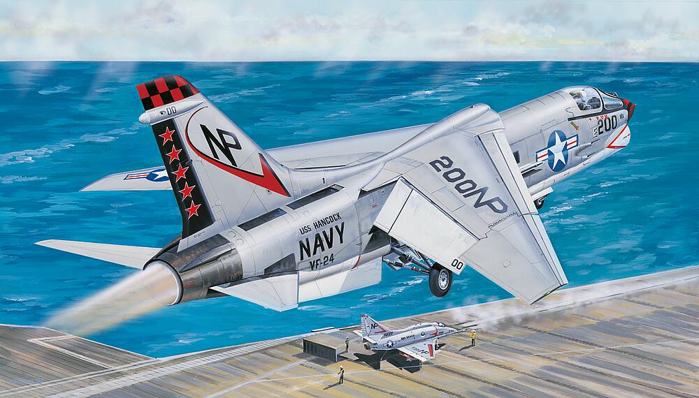 TRUMPETER 2273  1/32 F8J Crusader 