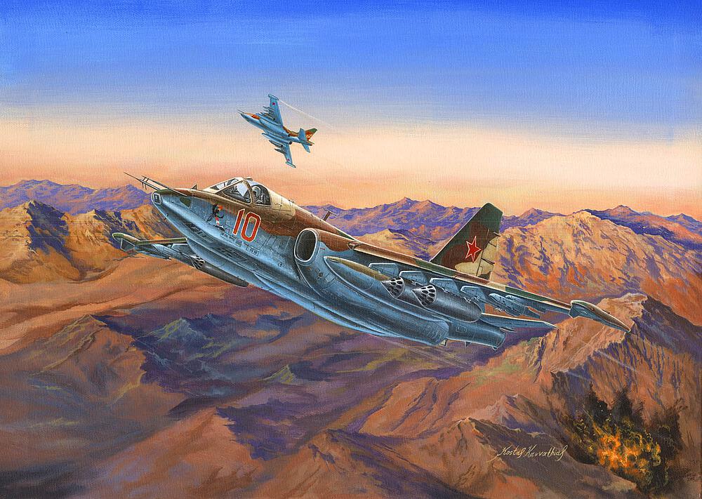 TRUMPETER 2276  1/32 Su 25 Pied de grenouille A 