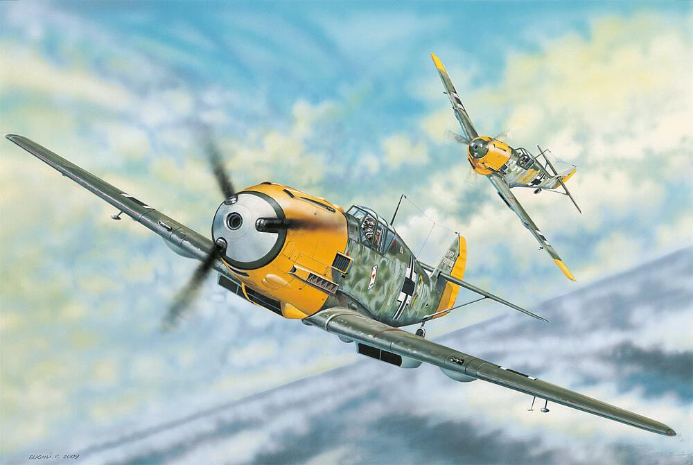 TRUMPETER 2288  1/32 Me Bf 109 E3 