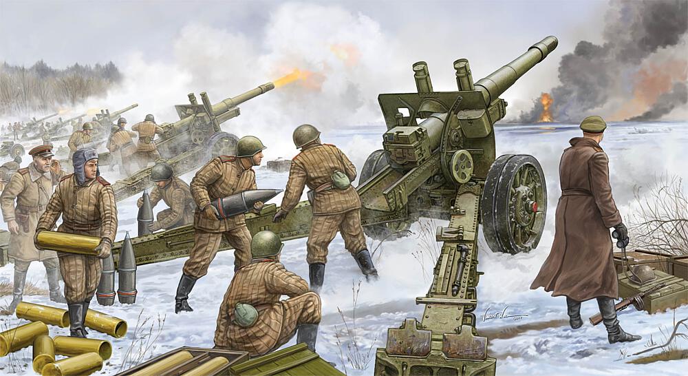TRUMPETER 2315  1/35 152 mm Howitzer Gun M1937(ML-20) 