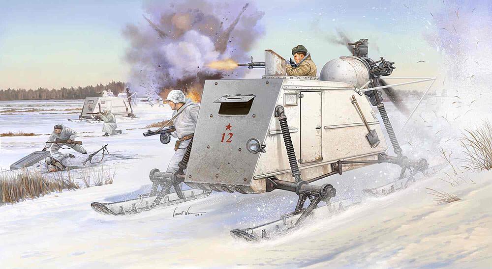 TRUMPETER 2321  1/35 NKL-26 Armoured Aerosan 