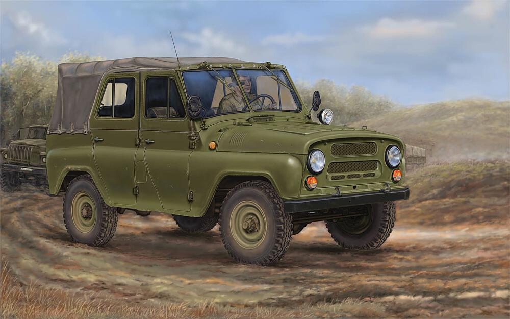 TRUMPETER 2327  1/35 UAZ469 Véhicule tout-terrain 