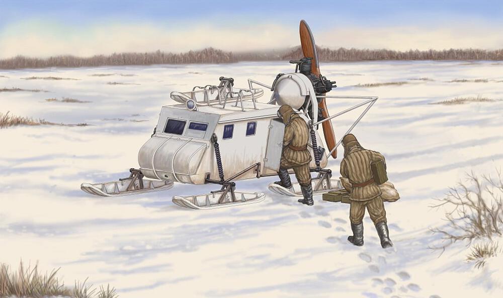 TRUMPETER 2337  1/35 NKL-16 Armoured Aerosan 