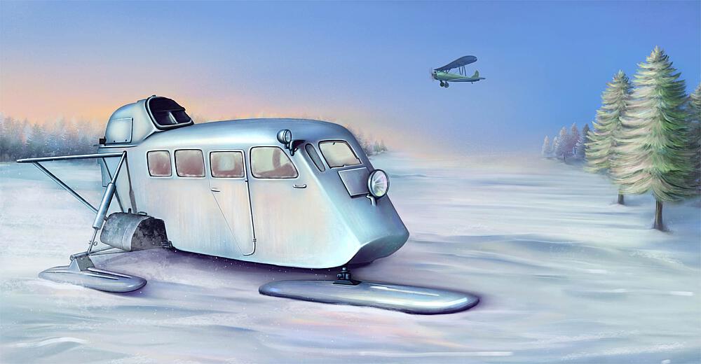 TRUMPETER 2356  1/35 Aerosan KM-4 