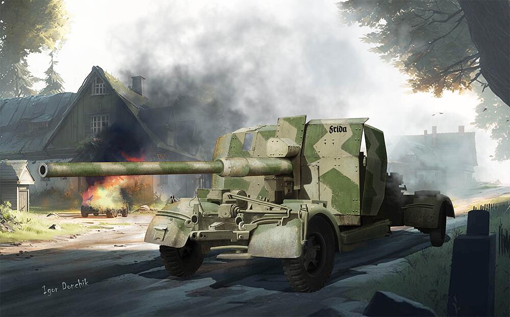 TRUMPETER 2358  1/35 Flak 41, 8,8 cm 