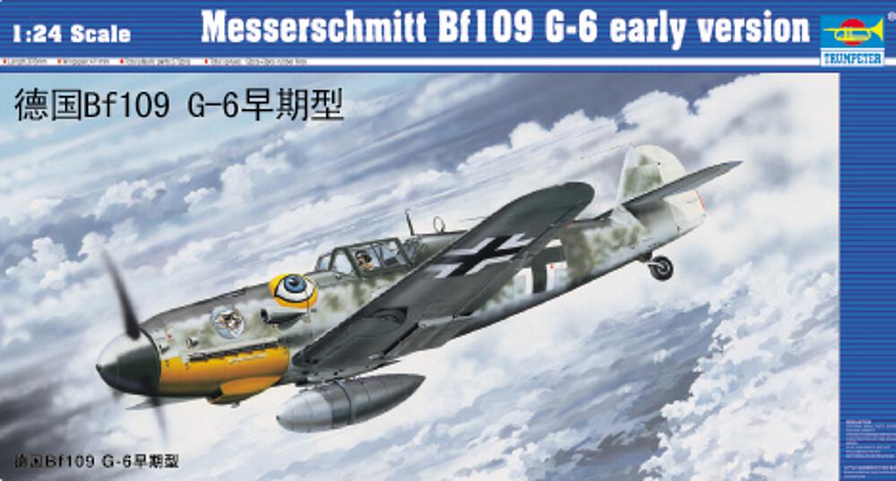 TRUMPETER 2407  1/24 Me Bf 109 G6 