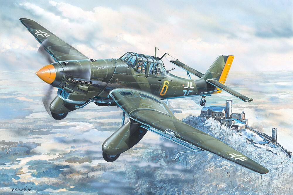 TRUMPETER 2420  1/24 Junkers Ju 87A Stuka 