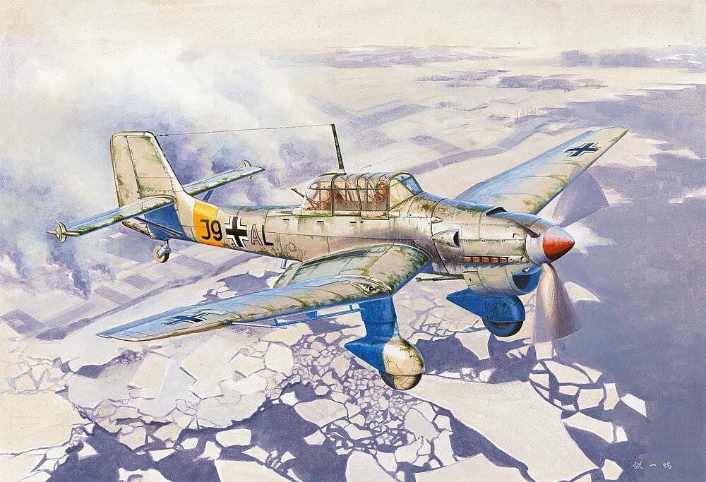 TRUMPETER 2422  1/24 Junkers Ju-87B-2/U4 Stuka 