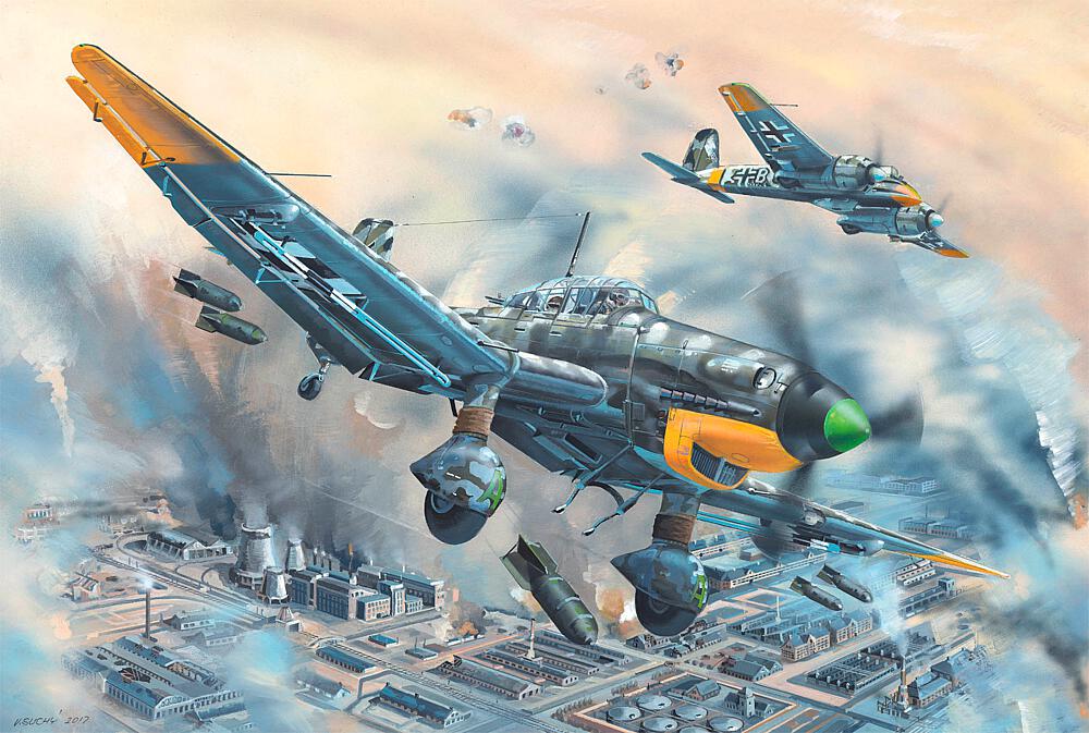 TRUMPETER 2424  1/24 Junkers Ju 87D5 Stuka 