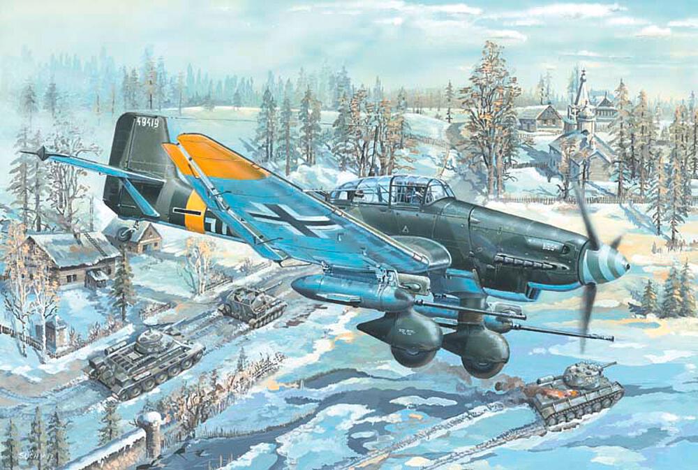 TRUMPETER 2425  1/24 Junkers JU 87G2 Stuka 