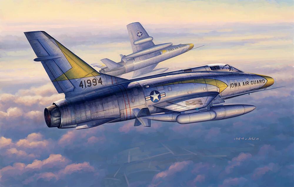 TRUMPETER 2838  1/48 F100C Super Sabre 