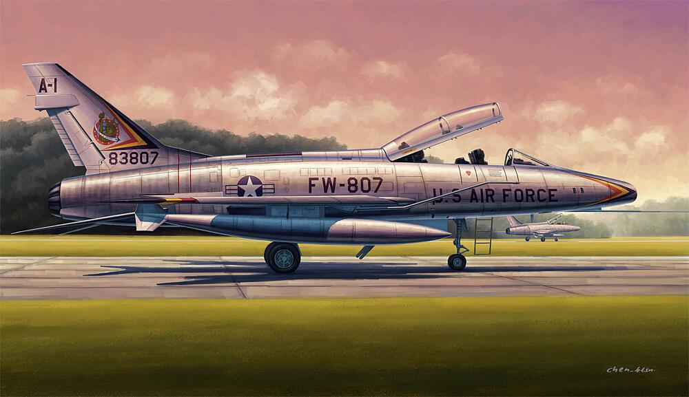 TRUMPETER 2840  1/48 F100F Super Sabre 