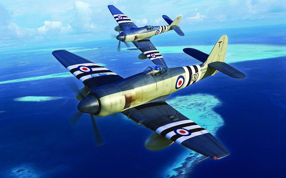 TRUMPETER 2844  1/48 Hawker Sea Fury FB.11 
