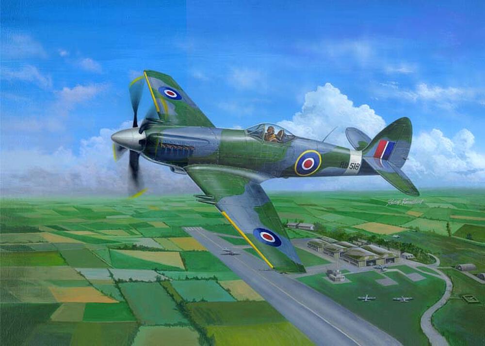 TRUMPETER 2850  1/48 Supermarine Spiteful F XIV 
