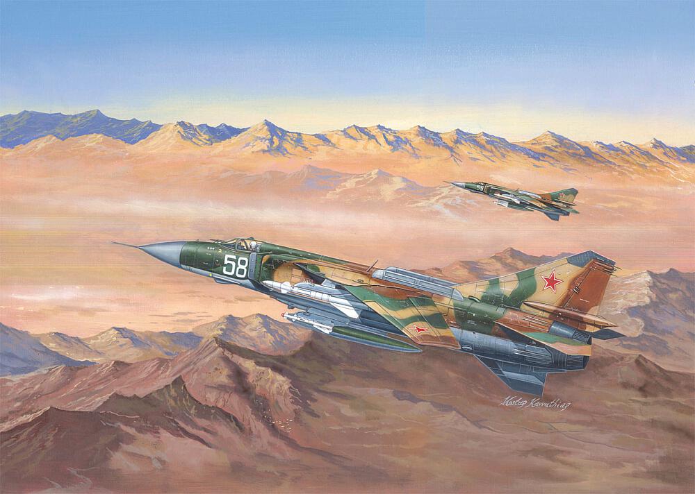 TRUMPETER 2856  1/48 MiG 23MLD Flogger-K-K 