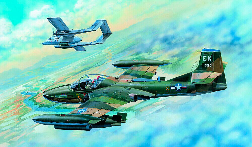 TRUMPETER 2889  1/48 37B Dragonfly 