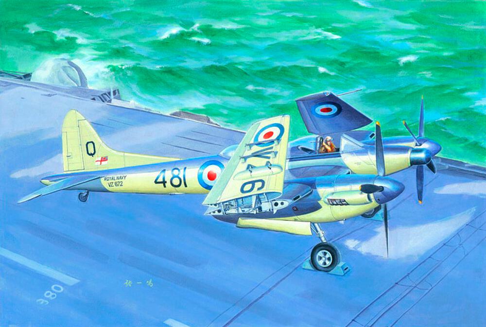 TRUMPETER 2895  1/48 De Havilland Sea Hornet NF 21 