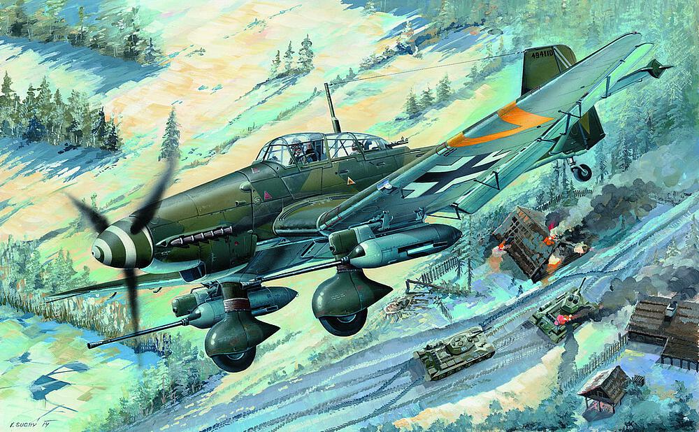 TRUMPETER 3218  1/32 Junkers Ju 87G2 Stuka 