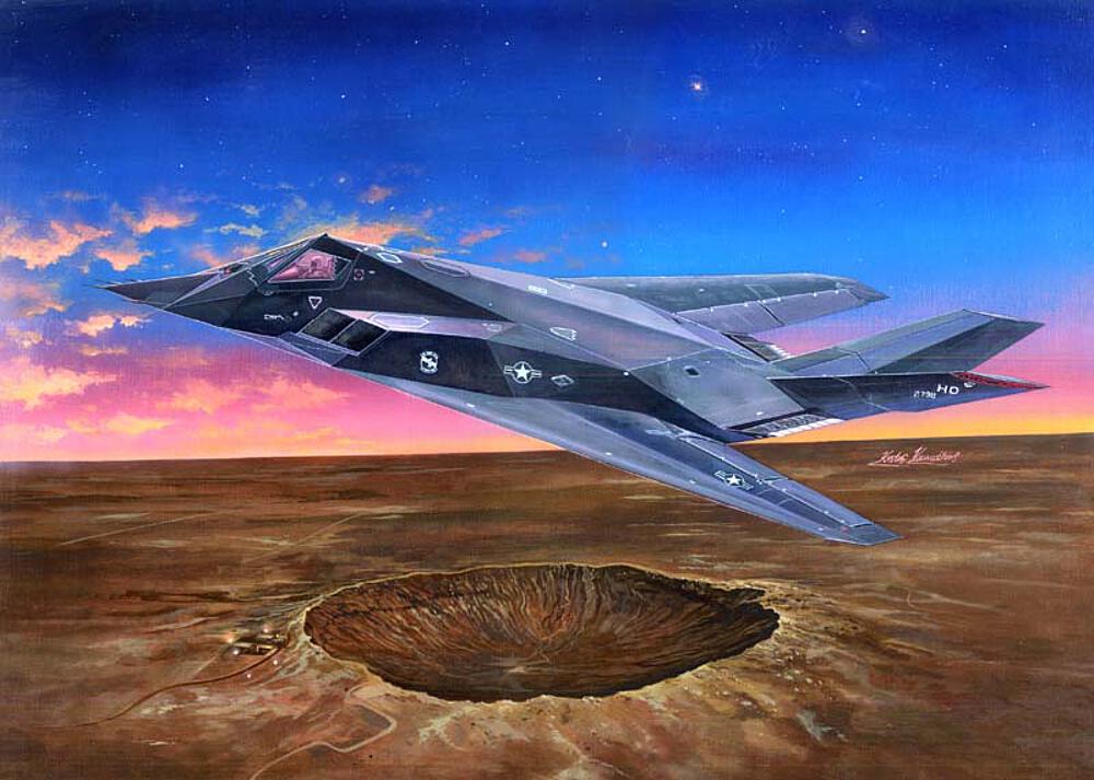 TRUMPETER 3219  1/32 F117A Nighthawk 