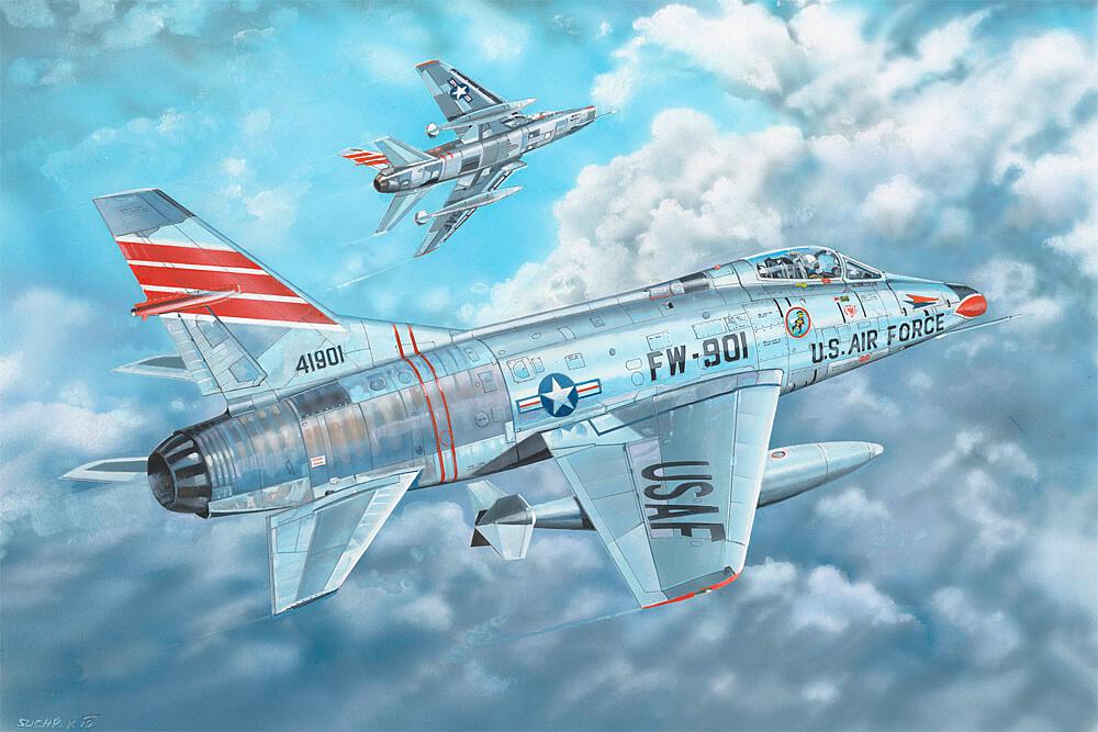 TRUMPETER 3221  1/32 D-100C Super Sabre 
