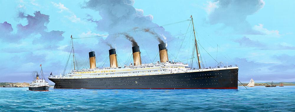 TRUMPETER 3719  1/200 RMS Titanic avec éclairage 