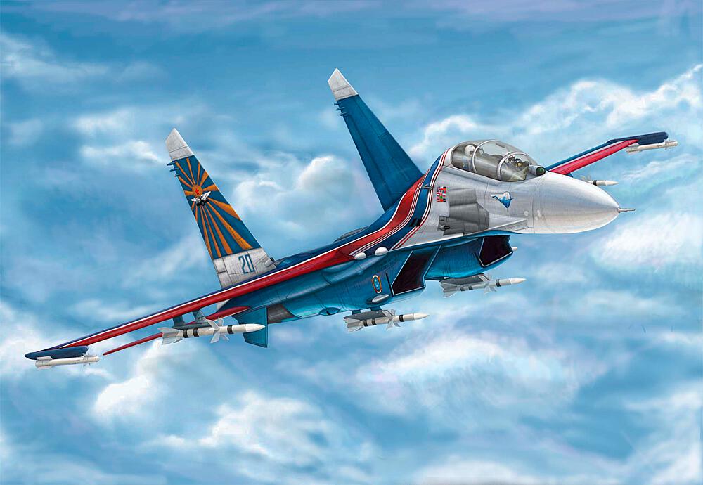TRUMPETER 3916  1/144 Su-27UB Flanker C 