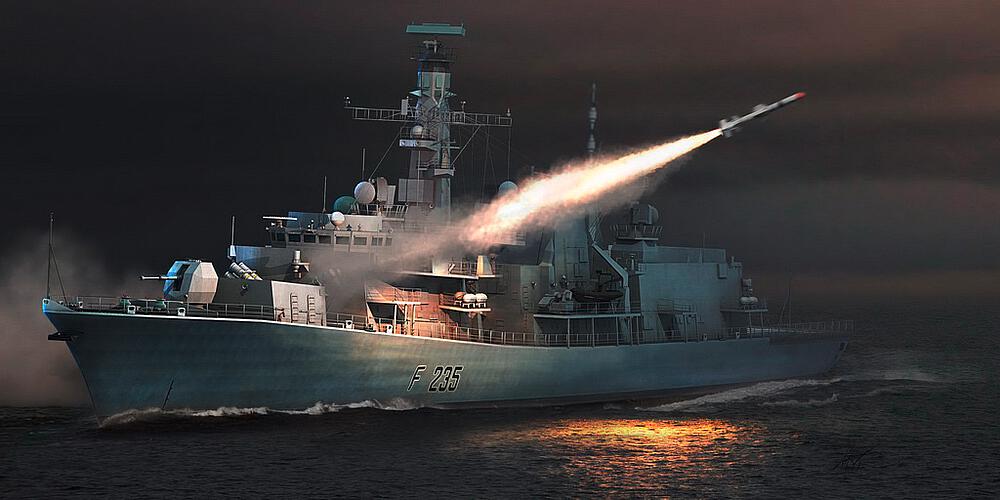 TRUMPETER 4547  1/350 HMS F235 Monmouth 